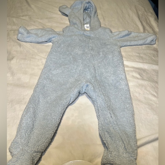 Gymboree bear baby boy sherpa winter onesie - Picture 1 of 4